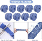 Finger Bandage Finger Roll Tubular Bandage 30 Pieces Breathable Finger Cots Wounds Care Dressings Elastic Thumb Bandages for Finger Sprains First Aid Scald Protection Gardening Work