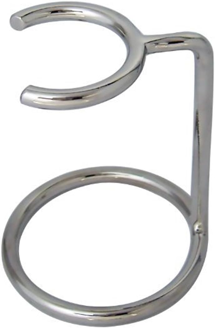 Chrome Shaving Brush Stand from, Prolong Shave Brush Life with this Stand by Drying with the Bristles Facing Down