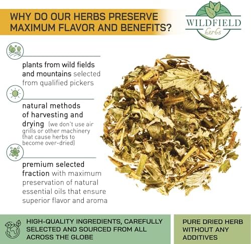 4 oz. Agrimony Herb Dried Cut Agrimony Flower Tea (Agrimonia Eupatoria L.) - 113g Agrimonia Herbal Tea Flor De Hierba De San Guillermo
