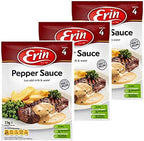 Erin Pepper Sauce 3 pack, Irish Peppercorn Sauce, 23g per bag
