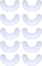 10pcs Kids Electric Toothbrush Food Grade Silicone Replacement Head U Shaped Replacement Brush Head