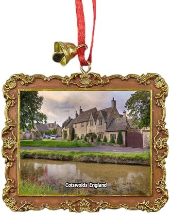 Cotswolds England UK Travel Souvenir Xmas Tree Ornament Hanging Pendant Home Christmas Party Decoration