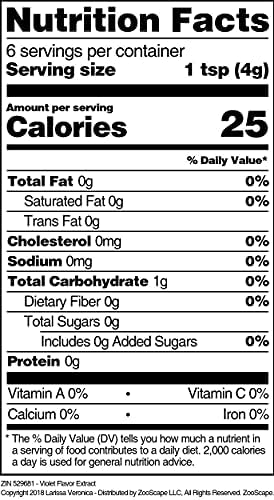 Violet Flavor Extract (1 oz, ZIN: 529681)