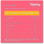 MAMUKO Organic Porridge - Rice Porridge with No Added Sugar, Milk & Preservatives - High Fiber Porridge Developed with EU Experts - Healthy Porridge Ideal for Little Ones from 4+ Months - 12 Servings