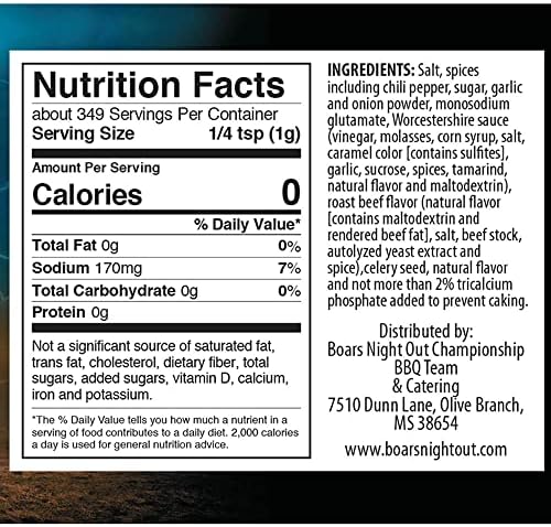 Boars Night Out Midwest Dust Steak, Fish, Pork and Poultry Seasoning