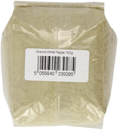 JustIngredients White Pepper Ground Loose 500 g
