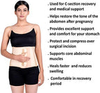 Wonder Care Abdominal Binder for Men and Women/Postpartum Post-Operative Post-Surgery Wrap/Abdomen Navel Umbilical Hernia Support Belt (M)