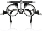 Optical Optic Trial Lens Frame PD 50-80mm Optical Trial Lens Frame Optometry Eye Test Glasses Frame ，Adjustable Temple Length and Nose Rest ，Optometry Lens Frame