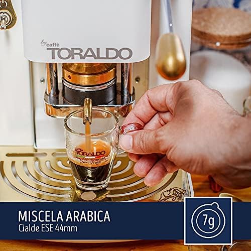 CAFFÈ TORALDO - ESE SYSTEM COFFEE PODS- RECYCLABLE PODS MISCELA Arabica - Box 150 PODS ESE44 7g