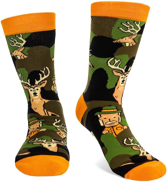 Funny Socks for Men Women - Novelty Letter Print Fun Crew Socks, Breathable Colorful Dress Sock Festival Gifts