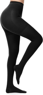 beister Medical Compression Tights for Women & Men, 15-20 mmHg Closed Toe Graduated Compression Pantyhose