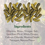 Roland Foods Premium Quality Small Cornichons, Specialty Imported Food, 4.1-Liter Can