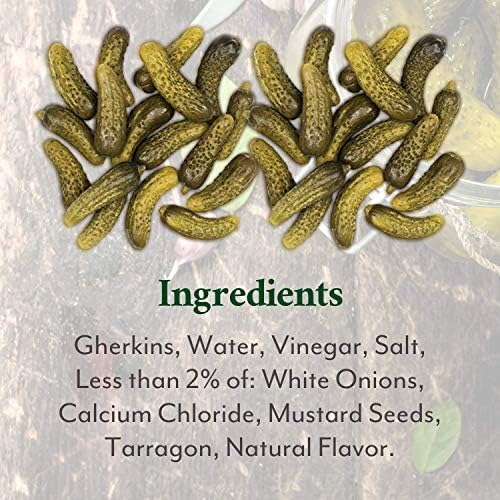 Roland Foods Premium Quality Small Cornichons, Specialty Imported Food, 4.1-Liter Can