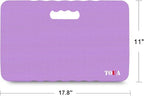 Kneeling Pad Thick Extra Large High Density Foam Comfort Kneeling Pad for Work Gardening Yoga Exercise Garden Knee Pad Purple, 1 Pack