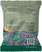 GIN GINS Original Ginger Chews – Natural Fresh Ginger Candy by The Ginger People – Individually Wrapped Healthy Candy – Original Flavor – Large 1 lb Bag (16oz) – Pack of 1