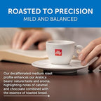 illy Espresso Compatible Capsules, Decaf Coffee Pods for Nespresso Original Line Machine, Classico Decaffeinated Medium Roast, 100% Arabica, Premium Italian Coffee, Single Serve, 10 Count, 10 Pack