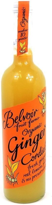 Belvoir Fruit Farms Organic Cordial Ginger (500ml) - Pack of 6