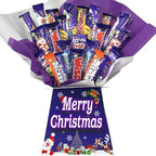 Christmas Chocolate Gift Hamper Bouquet Box (Compatible with CADBURY 24 MIX LG)