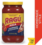Ragu Homemade Style Pizza Sauce, Perfect for Quick and Easy Italian Pizza at Home, 14 OZ