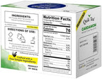 QuikTea Cardamom Unsweetened Chai Tea Latte – 10 Count, Bold Cardamom Flavor, Naturally Caffeine-Light, no preservatives, No Sugar Added – Just Add Hot Water