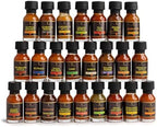 Tilz, Hot Sauce Gift Sets |24 Hot Sauce Bottles, Sampler, Chilli Sauce, Food Gifts For Men |Sriracha, Jalapenos, Garlic, Cayenne Pepper, ⁠Scotch Bonne, ⁠BBQ, Chipotle | Gifts for Men, Women