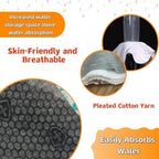 Reusable Washable Cloth Menstrual Pads,Heavy Duty Incontinence Pads,6pcs/Set,5pcs+1 Storage Bag,Suitable for Heavy Menstrual Flow,Incontinence