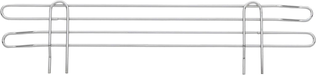 Metro L24N-4C Super Erecta 4" High Stackable Ledge for Wire Shelving, Chrome, 24"