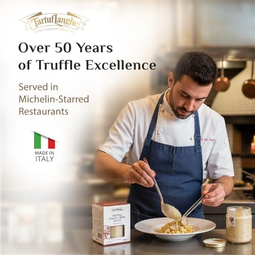 TartufLanghe Black Truffle Salt Gourmet Italian Seasoning with Summer Truffle for Meats Eggs Vegetables Potatoes and Appetizers - 1.06 oz (Pack of 1)