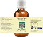 Pure Ylang Ylang Essential Oil (Cananga odorata) Steam Distilled 50ml (1.69 oz)