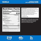 Optimum Nutrition 40g Protein Shake, 40g of Protein, Naturally Flavored, Complete Protein Drink, Vanilla, 14 Fl Oz, 12 Count (Pack of 1) (Packaging May Vary)