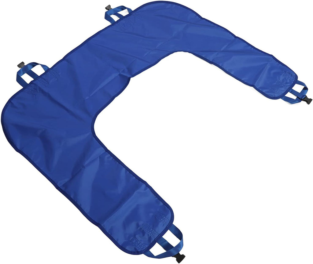 U Shape Patient Turning Sheet,ANGGREK Patient Turning Device with Fixation Straps Labor Saving Bed Ridden Patients Lifting Pad Patient Position Bed Pad