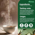 WOTIHA 70 Count Premium Eucalyptus Tea Bags - 100% Natural Eucalyptus Leaves, Boosts Respiratory Health,Non-GMO Caffeine-Free, Additive-Free, Sugar-Free, Vegan