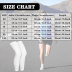Skylety Compression Leg Sleeve Full Length Leg Sleeves Sports Cycling for Men Women, Running, Basketball