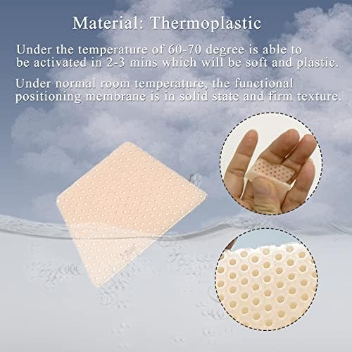 Thermoplastic Nasal Splints - Nose External Support Protector for Nose Brace Fracture, Rhinoplasty Septoplasty Surgery, ENT, Orthopedic Immobilization,5 PCS (M)