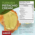 Bulk Pistachio Cream Spread 5.5 LB (2.5 kg) – Premium Turkish Pistachio Butter, Perfect for Dubai Chocolate Bar Kit, Gourmet Paste for Desserts, Breakfast, & Indulgent Treats