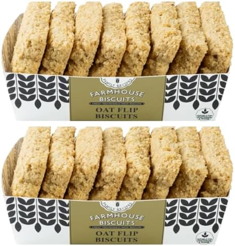 Farmhouse Oat Flips Biscuits -2 Pack in a Premier Life Store Box