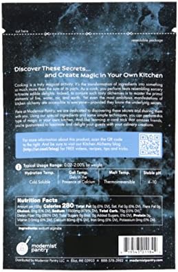 Pure Sodium Alginate (Molecular Gastronomy) ⊘ Non-GMO Vegan OU Kosher Certified- 100g/4oz