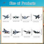 Airplane Birthday Party Decorations - 40PCS Airplane Cupcake Toppers Bday Decoration Cupcake Picks Decor Baby Shower Supplies