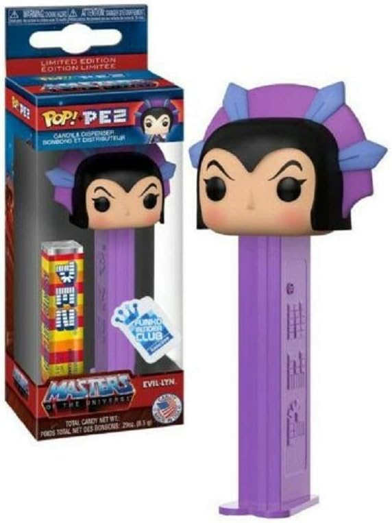 Funko Pop! Pez Masters of the Universe Evil Lyn Evil-Lyn Insider Club Exclusive Dispenser with candy