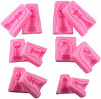 MoldFun 3D Chess Piece Silicone Mold for Chocolate, Candy, Fondant, Cake Decorating, Soap, Candle, Wax Melt, Plaster, Resin (Set of 12, King, Rook, Queen, Pawn, Knight, Bishop Included)