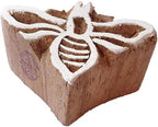 Royal Kraft Wooden Stamps DIY Fabric, Textile, Clay, Pottery, Paper, Henna Printing Blocks Etag158