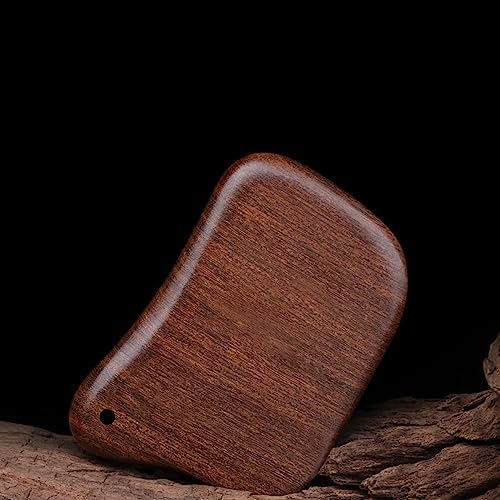 Wooden Gua Sha Massager Tool,Wooden Gua Sha Scraping Massage Tool,Sandalwood Gua Sha Board Acupuncture Point Massager,1 Pieces.