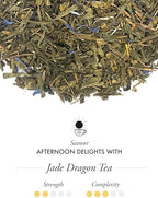 TWG Tea | Jade Dragon Tea | Green Tea | Intense & Flavourful | Haute Couture Tin, 100g | Gift Set