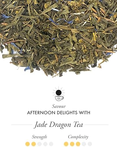 TWG Tea | Jade Dragon Tea | Green Tea | Intense & Flavourful | Haute Couture Tin, 100g | Gift Set