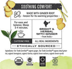 Numi Organic Ginger Lemon Tea, 100 Decaf Green Tea Bags