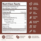 RYZE SUPERFOODS Mushroom Coffee Dark Roast, 6 Adaptogenic Mushrooms & Prebiotic Blend, Instant Coffee Supports Energy, Focus, Digestion & Immunity, Lions Mane & Turkey Tail, 30 Servings.