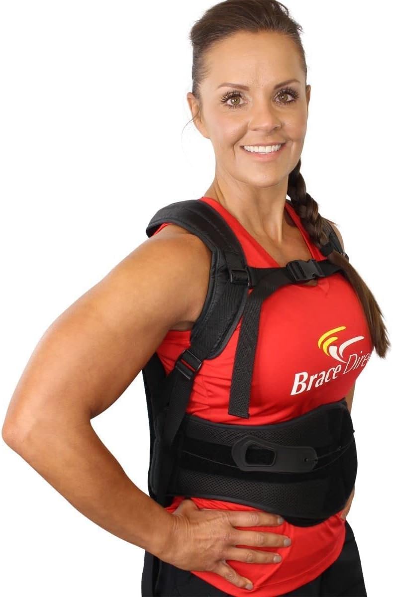 Brace Direct Rigid Posture Corrector TLSO Plus Hot/Cold Pack Insert