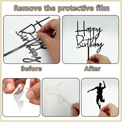 28PCS Volleyball Cake Decorations Volleyball Cake Topper Sports Ball Cake Toppers Baby Shower Birthday Party Supplies