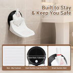 Shower Foot Rest - Shower Foot Rest for Shaving Legs with Powerful Suction Cups, Perfect for Bathroom Shaving, Travel-Friendly, Easy to Install and Carry, Ideal for Women, RV, and Home Use