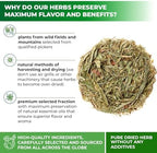 50 Bags Yarrow Herb Dried Yarrow Leaf & Flower Herbal Tea (Achillea Millefolium Tea) - 50 Count 1.5g Bags Herb Tea Milenrama Hojas
